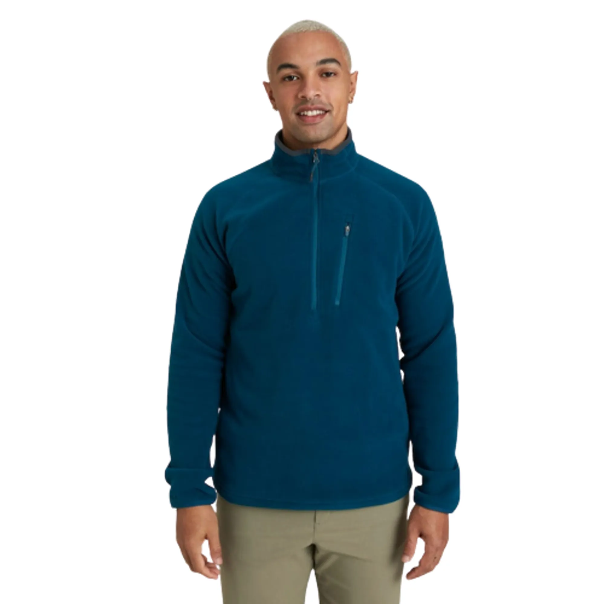 Kathmandu Ridge 100 Primaloft Bio Men s Pullover Fleece in Undertow